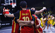 中国三人女篮亚洲杯夺冠军！